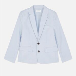 Boys Light Blue Blazer and Shorts Set